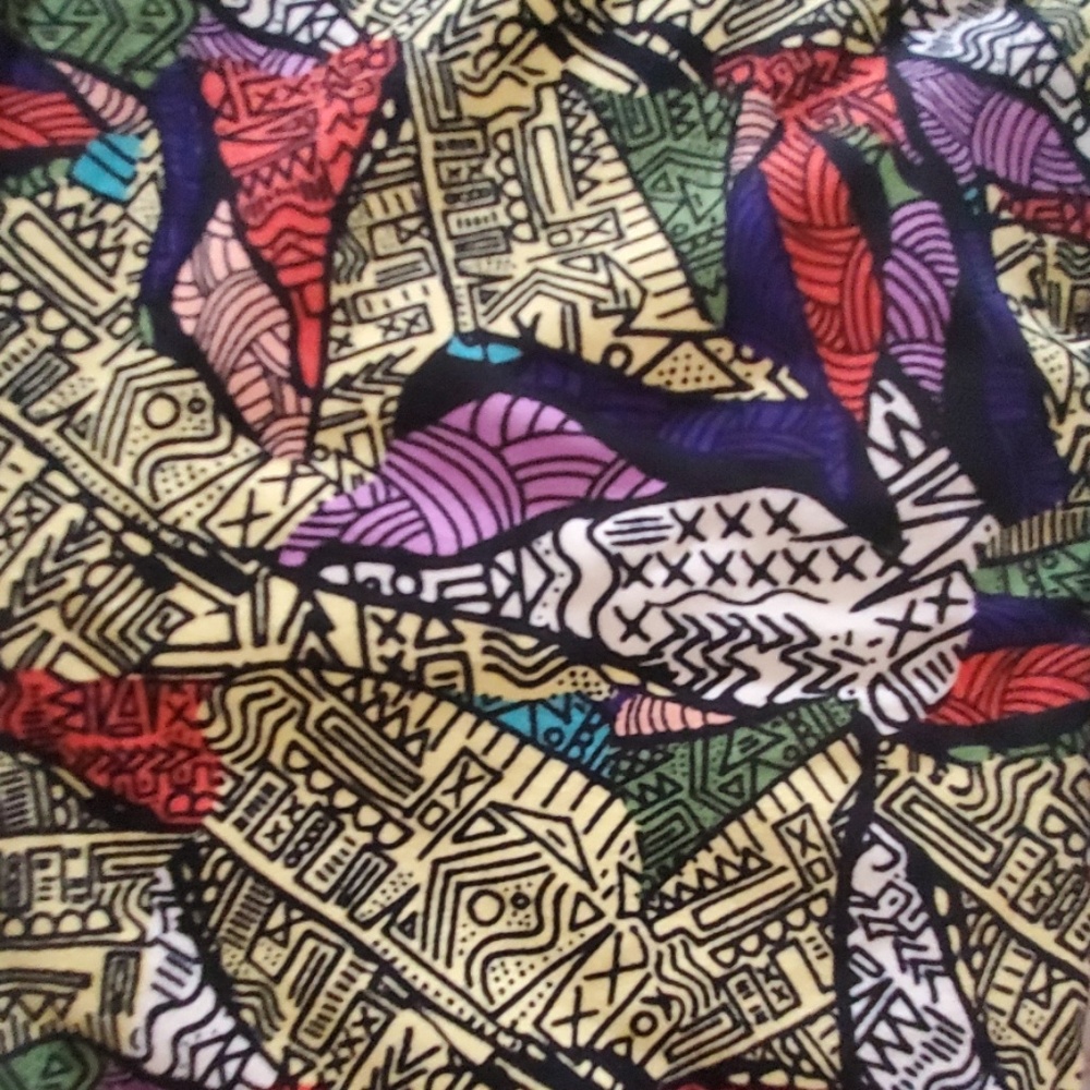 Bundle of 2 NWT OS LULAROE LEGGINGS - Picture 2 of 4